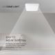 LED Fürdőszobai mennyezeti lámpa LED/24W/230V 3000K IP44 fehér
