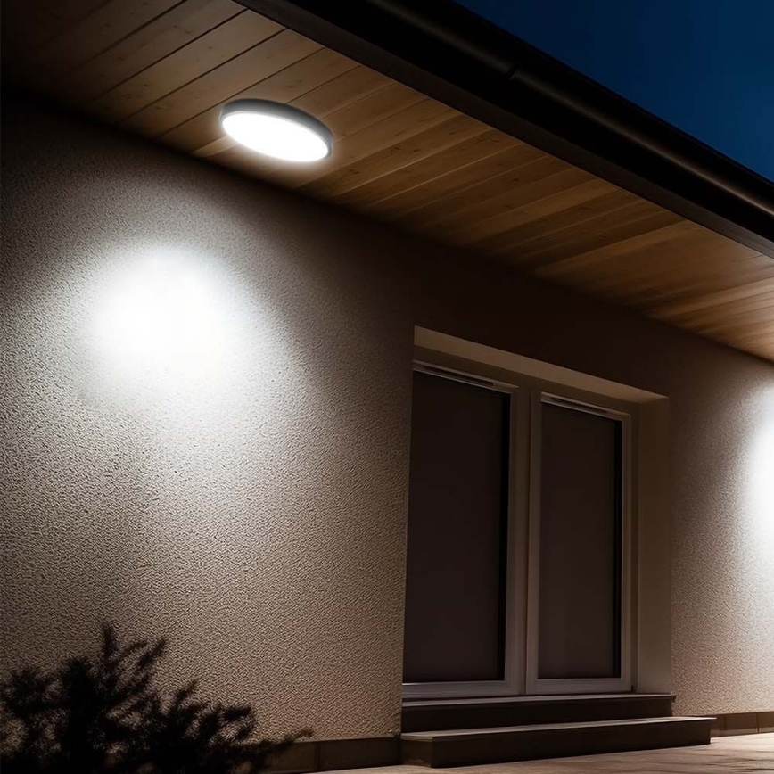 LED Fürdőszobai mennyezeti lámpa LED/36W/230V 3000K IP44 fekete