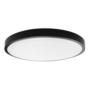 LED Fürdőszobai mennyezeti lámpa LED/36W/230V IP44 3000K átm. 35 cm fekete