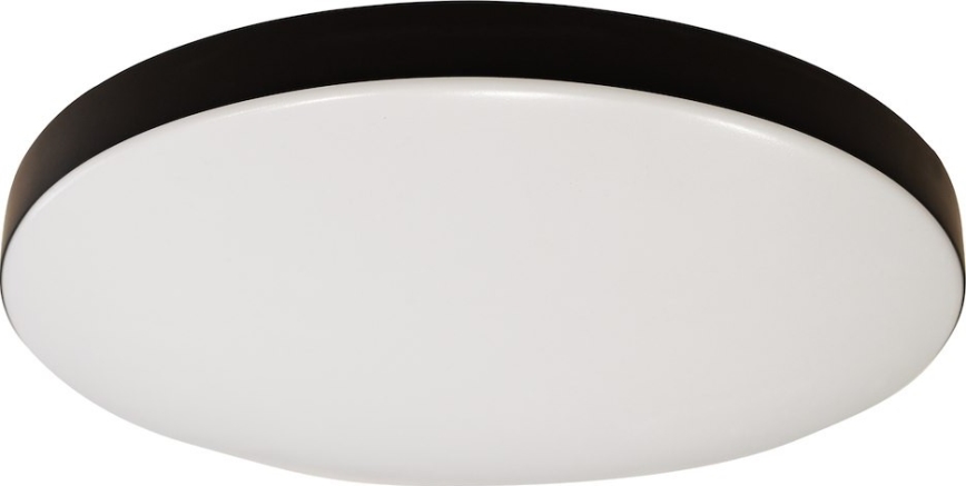 LED Fürdőszobai mennyezeti lámpa MAYA LED/15W/230V átm. 33 cm IP44 fekete