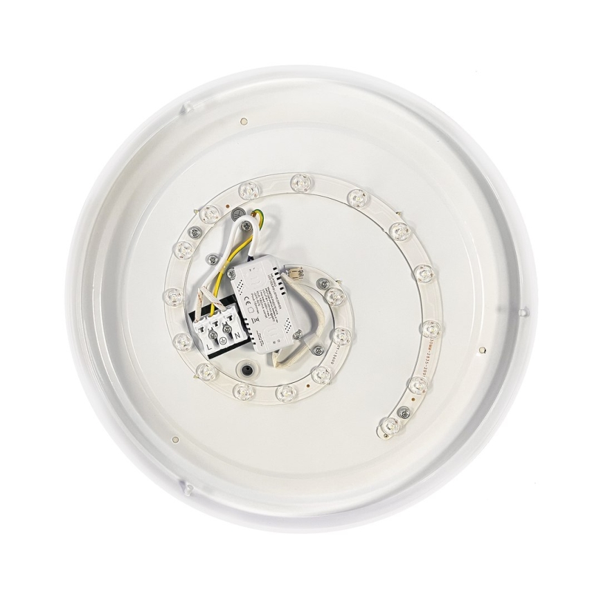 LED Fürdőszobai mennyezeti lámpa MAYA LED/15W/230V átm. 33 cm IP44 fekete