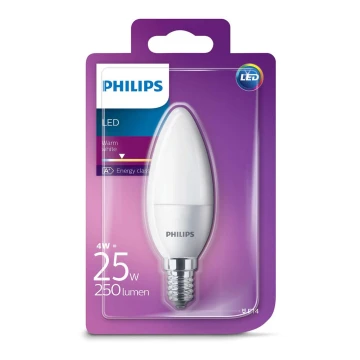 LED gyertya Philips E14/4W/230V - CANDLE