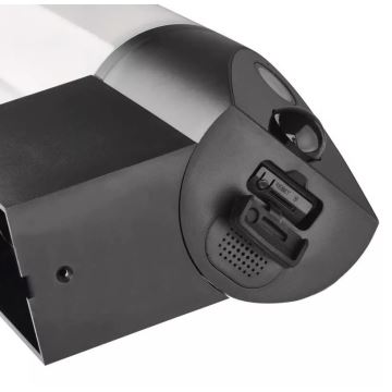 LED Intelligens kültéri kamera lámpával GoSmart LED/12W/230V 3200K IP65 Wi-Fi Tuya fekete
