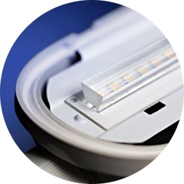 LED Ipari fénycsöves világítás LIMEA GIGANT LED/38W/230V IP65 1190mm fekete