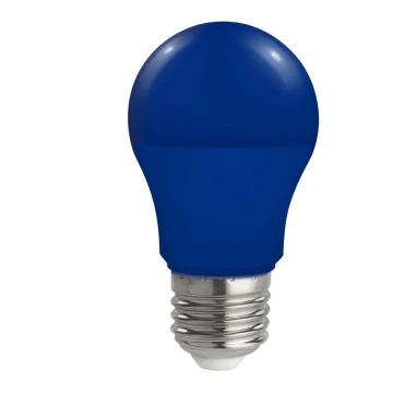 LED Izzó A50 E27/4,9W/230V kék