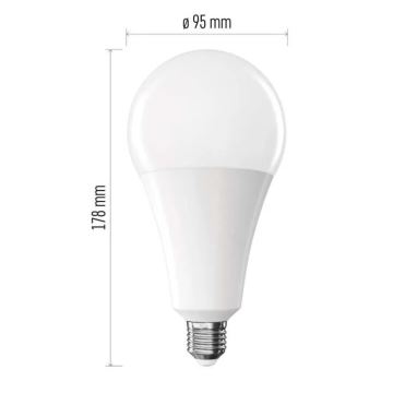 LED Izzó A95 E27/28W/230V 2700K