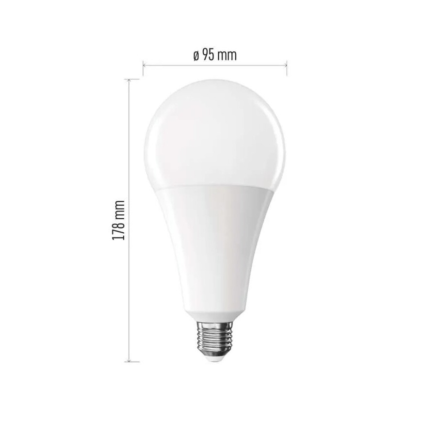 LED Izzó A95 E27/28W/230V 4000K