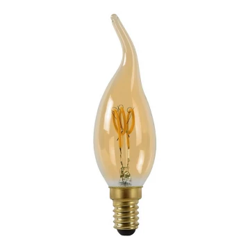 LED Izzó AMBER E14/3W/230V - Lucide 49036/03/62