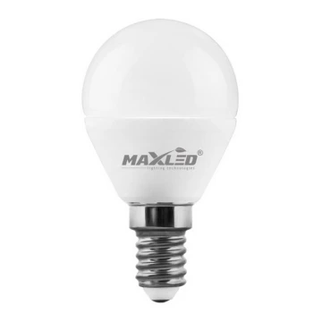 LED Izzó B45 E14/5W/230V 4500K