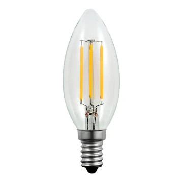 LED Izzó C37 E14/4W/230V 3000K