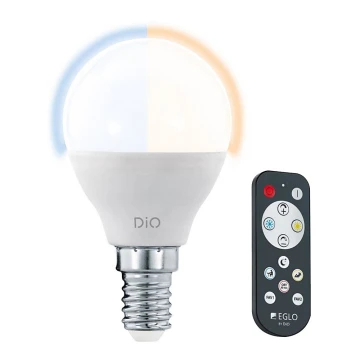 LED Izzó E14/5W/230V 2700K-6500K + távirányító - Eglo