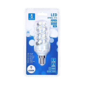 LED Izzó E14/7W/230V 6500K - Aigostar