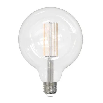 LED Izzó FILAMENT G125 E27/18W/230V 4000K