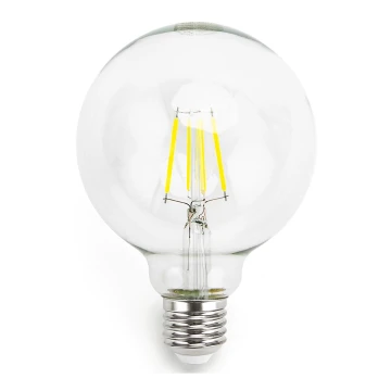 LED Izzó FILAMENT G95 E27/6W/230V 6500K - Aigostar