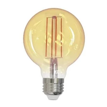 LED Izzó FILAMENT SLIM VINTAGE G80 E27/4,5W/230V 1800K