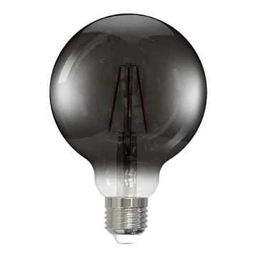 LED Izzó FILAMENT SMOKE G95 E27/4W/230V 2000K