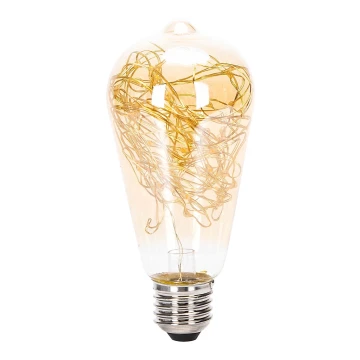 LED Izzó FILAMENT ST64 E27/1,2W/230V 2500K - Aigostar