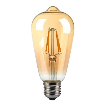 LED Izzó FILAMENT ST64 E27/4W/230V 2200K