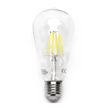 LED Izzó FILAMENT ST64 E27/4W/230V 6500K - Aigostar