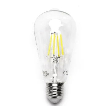 LED Izzó FILAMENT ST64 E27/6W/230V 6500K - Aigostar