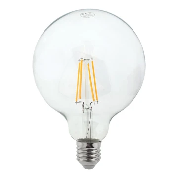 LED izzó FILAMENT VINTAGE G125 E27/10W/230V 2700K