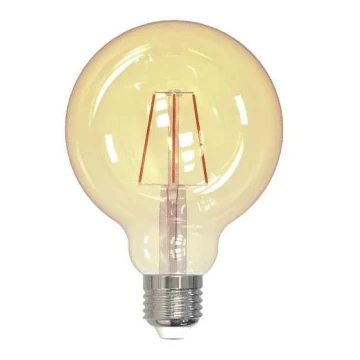 LED Izzó FILAMENT VINTAGE G95 E27/4W/230V 2000K