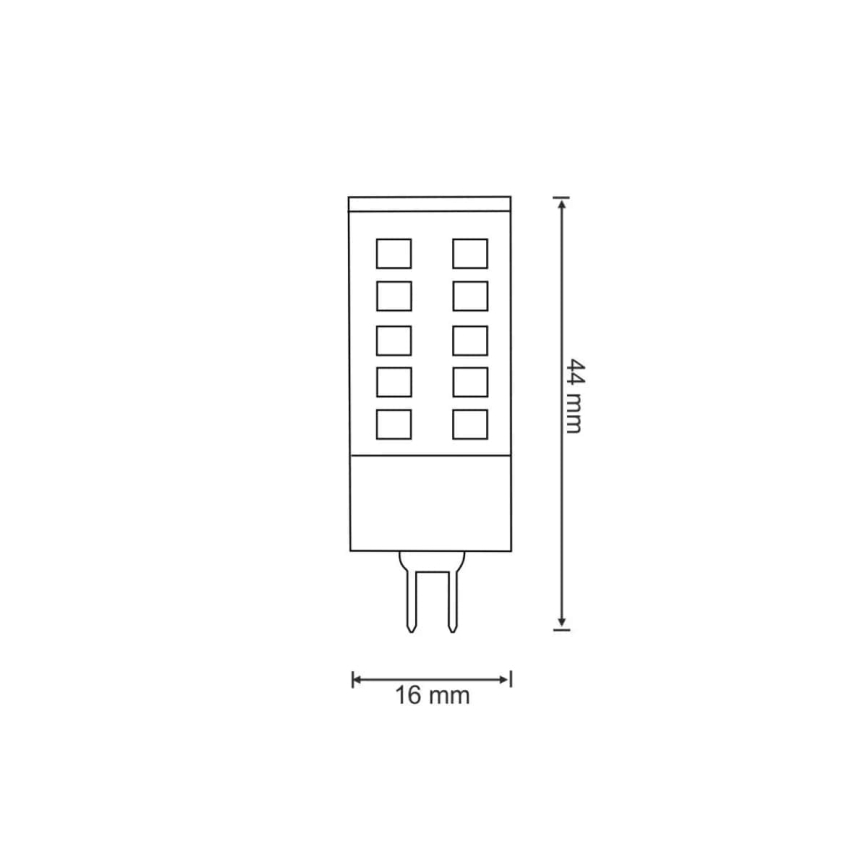 LED Izzó G4/3W/12V 6500K