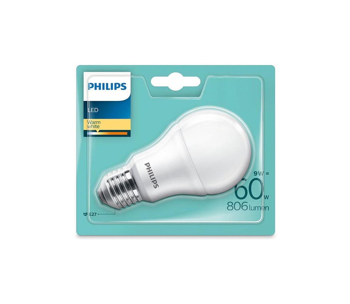 Philips LED Izzó Philips A60 E27/9W/230V 4000K