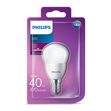 LED Izzó Philips E14/5,5W/230V