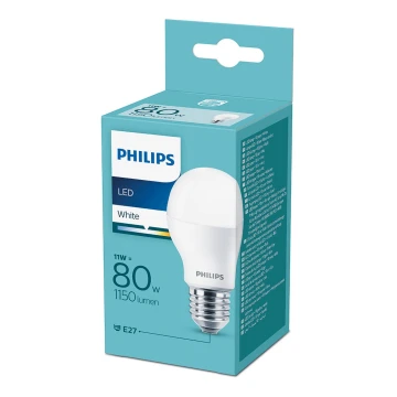 LED Izzó Philips E27/11W/230V 3000K