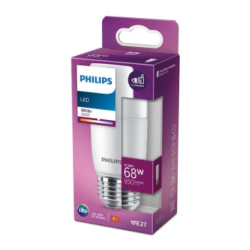 LED Izzó Philips E27/9,5W/230V 3000K