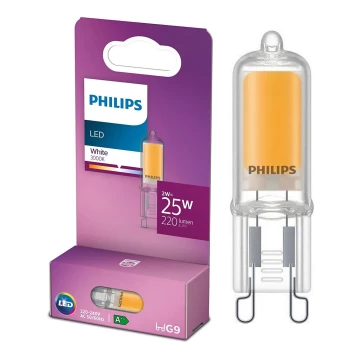 LED Izzó Philips G9/2W/230V 3000K