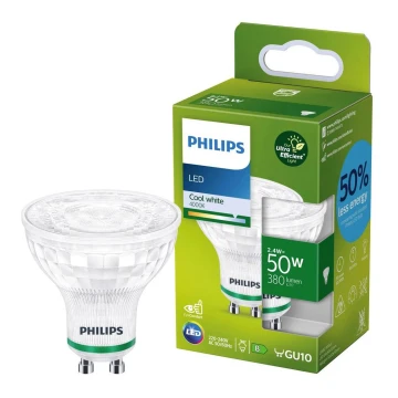 LED Izzó Philips GU10/2,4W/230V 4000K