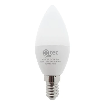 LED Izzó Qtec C35 E14/5W/230V 2700K