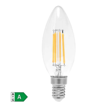 LED Izzó RETRO C37 E14/2W/230V 3000K 320lm