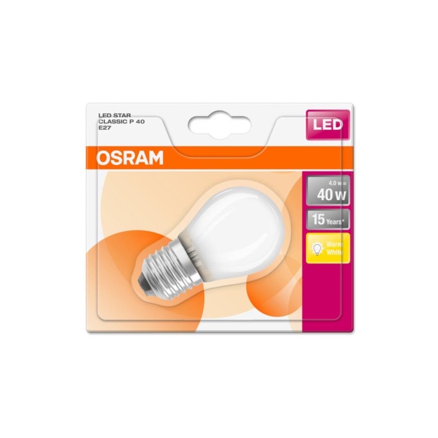 LED izzó RETROFIT E27 / 4W / 230V 2700K - Osram