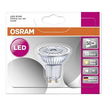 LED Izzó STAR GU10/4,3W/230V 2700K - Osram