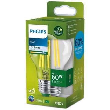 LED Izzó VINTAGE Philips A60 E27/4W/230V 4000K