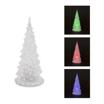 LED Karácsonyi dekoráció LED/3xAG10 16cm többszínű