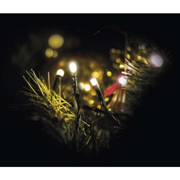 LED Karácsonyi kültéri lánc 180xLED/23m IP44 meleg fehér