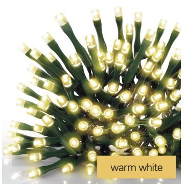 LED Karácsonyi kültéri lánc 200xLED/8 mód  8,6m IP44 meleg fehér