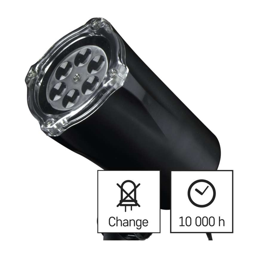 LED Karácsonyi kültéri projektor LED/3,6W/230V IP44 hideg fehér