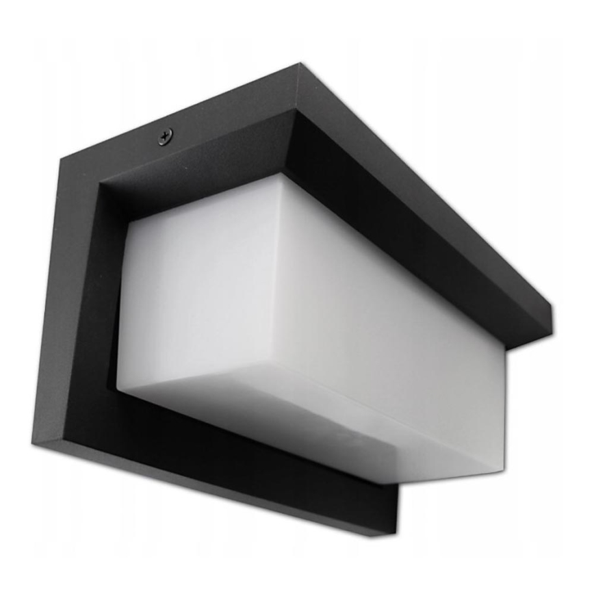 LED Kültéri fali lámpa LED/12W/230V IP54 fekete