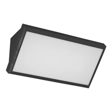 LED Kültéri fali lámpa LED/20W/230V 4000K IP65 fekete