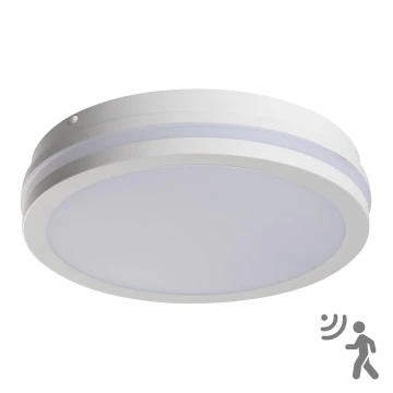 LED Kültéri lámpa érzékelővel BENO LED/24W/230V 4000K IP54 fehér