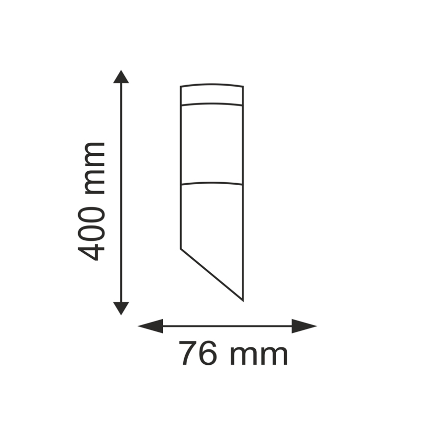 LED Kültéri lámpa LIVIA 1xE27/6W/230V IP44