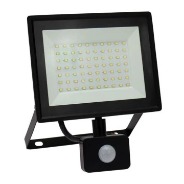 LED Kültéri reflektor érzékelővel NOCTIS LUX 3 LED/50W/230V 4000K IP44 fekete