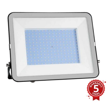 LED Kültéri reflektor SAMSUNG CHIP LED/200W/230V 6500K IP65 fekete