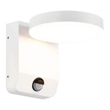 LED kültéri wall flexible lámpa érzékelővel LED/17W/230V IP65 3000K fehér