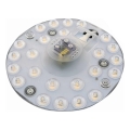 LED Mágneses modul LED/12W/230V átm. 12,5 cm 3000K